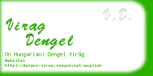 virag dengel business card
